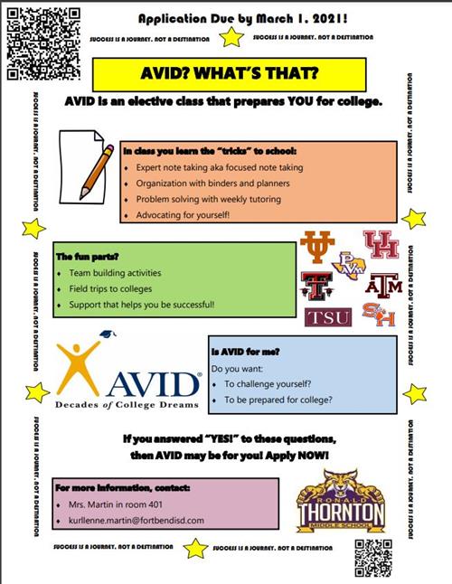 RTMS AVID Flyer RTMS AVID Flyer
